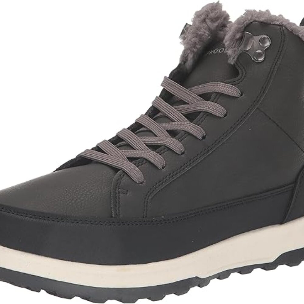 Weatherproof LogJam Boots Winter Snow Sneaker Boots Size 12 Dark Gray
